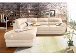 COTTA Polstergarnitur »Royale«, (Set), bestehend aus Ecksofa & Hocker, optional mit Bettfunktion und -kasten