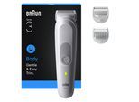 Braun Haarschneider »Bodygroomer BG3530«, Extra Hautschutz, 80 Min Akkulaufzeit, wasserdicht