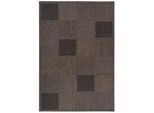 Xxxl Flachwebeteppich , Braun , Textil , rechteckig , 120x170 cm , pflegeleicht , Teppiche und Böden, Teppiche, Webteppiche