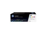 3er Original Multipack Set für HP CF371AM / 128A Color LaserJet Pro CP 1525 nw Toner