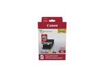 4er Original Multipack Set für Canon 6443B008 / CLI-551XL Pixma MG 6650 Druckerpatronen mit 50 Blatt Fotopapier