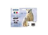 4er Original Multipack Set für Epson C13T26164010 / 26 Expression Premium XP-510 Druckerpatronen