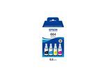 4er Original Multipack Set für Epson C13T664640 / 664 Tintentanks