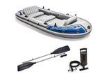 Intex Schlauchboot Excursion 5 Set | 366 x 168 x 43 cm | bis 600 kg