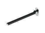 Stützklappgriff Elida 2.0, schwarz matt chrom, 30 x 60 x 750 mm