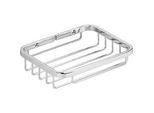 Seifenkorb Eblino, Metall verchromt, 130 x 28 x 100 mm - 93 072 25