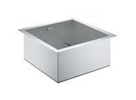 Edelstahlspüle Grohe K700 45-S mit 1 Becken 464 x 464 mm - 31578SD1