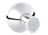 UP-Ventil Oberbau Grohe Costa Einbautiefe 15-40 mm Markierung rot, chrom - 19855001