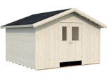 Gerätehaus PALMAKO "Lucas", beige (natur), Massivholz, Gerätehäuser, natur