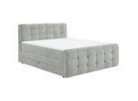 Boxspringbett COTTA "Fort mit Bettkasten, inkl. Topper", beige (desert), B:181cm L:228cm, 100% POLYESTER (PES), Komplettbetten, erhältlich in verschiedenen Breiten (160cm, 180cm & 200cm)