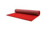 Xxxl Rasenteppich , Rot , Textil , Uni , rechteckig , 400x400 cm , Made in Eu , beliebig kürzbar, in verschiedenen Größen erhältlich, UV-beständig, pflegeleicht, strapazierfähig, leicht zusammenrollbar , Teppiche Und Böden, Terrassen- & Balkonböden, Kunstrasen