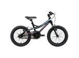 Kinderfahrrad BIKESTAR "Mountain" Gr. 25, schwarz (blau, schwarz), Fahrräder, Kinder, 25cm, 16 Zoll (40,64cm)