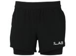 Elite Lab Damen Core Lightweight 2-in-1 Shorts schwarz