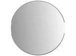 Carryhome Wandspiegel , Schwarz , Metall, Glas , rund , 50x50x3.5 cm , Garderobe, Garderobenspiegel