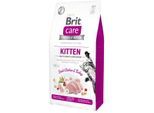Brit Care Trockenfutter Katze Healthy Growth Kitten Huhn & Truthahn 7 kg