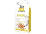 Brit Care Trockenfutter Katze Haircare Adult Lachs & Huhn 7 kg