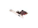 StarTech.com 2 Port PCI Express SuperSpeed USB 3.0 Card - 1 Internal 1 External - USB-Adapter