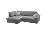 Livetastic Ecksofa , Grau , Textil , Füllung: Schaumstoffflocken,Schaumstoffflocken , seitenverkehrt montierbar, L-Form , 268x178 cm , Bettkasten erhältlich, Bettfunktion erhältlich, Rücken echt, Armlehnen seitenverkehrt montierbar , Wohnzimmer, Sofas & Couches, Wohnlandschaften, Ecksofas mit Schlaffunktion