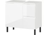 GERMANIA Waschbeckenunterschrank »Scantic«, (1 St.), mit Siphonausschnitt