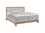 Boxspringbett Carolina Eiche/Grau ca. 180x200cm