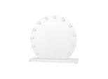 UNIQ London Round Makeup Mirror with 12 LED lights