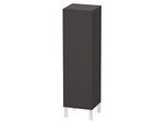 Duravit L-Cube Halbhochschrank LC1178R8080 40x36,3x132cm, Tür rechts, graphit supermatt