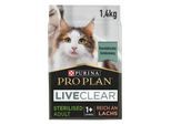 PRO PLAN Liveclear Sterilised Adult Lachs 1.4 kg
