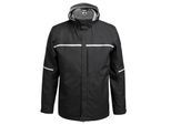 QUALITEX HIGH QUALITY WORKWEAR Hardshelljacke RESIST schwarz Herren: XL
