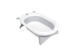 Kikkaboo faltbare Babybadewanne Foldy Wasserablauf leicht zu reinigen ab Geburt grau