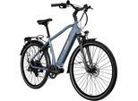 Tretwerk Sonic Pedelec 28 Zoll E Bike Trekkingrad 160 - 180 cm Elektrofahrrad Trekking 8 Gänge azur 48 cm