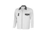 QUALITEX HIGH QUALITY WORKWEAR Arbeitsjacke basic 2-farbig weiss/grau Herren: 110