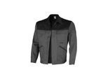 QUALITEX HIGH QUALITY WORKWEAR Bundjacke image mittelgrau/schwarz Damen: 58 Herren: 64