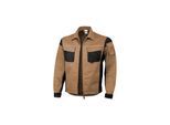QUALITEX HIGH QUALITY WORKWEAR Bundjacke PRO khaki/schwarz Damen: 50 Herren: XL