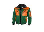 QUALITEX HIGH QUALITY WORKWEAR Pilotenjacke pilotenjacke grün/orange Damen: 40 Herren: M