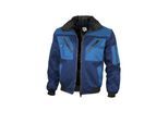 QUALITEX HIGH QUALITY WORKWEAR Pilotenjacke pilotenjacke marine/royal Damen: 56 Herren: 3XL