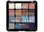 NYX Professional Makeup Augen Make-up Lidschatten Ultimate Shadow Palette Vintage Jean Baby 12,8 g