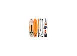 Stand Up Paddle Board "AUKAI Pro" mit Kajak-Sitz orange