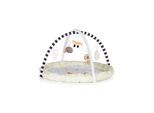 Chipolino Spielbogen, Krabbeldecke Wald, 5 abnehmbare Hängespielzeuge, ab Geburt beige