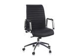 hjh OFFICE Profi Chefsessel ASPERA 10 Leder mit Armlehnen