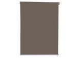 Vertikalmarkise Sichtschutzrollo Außenrollo 1.6x2.3m braun Garten Terrasse Wärmeschutz Verdunklung