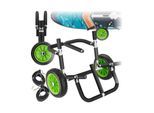 tectake® Surfboard Transportwagen, klappbar, für bis zu 2 Boards, Schaumstoffpolsterung, inkl. 2 Sicherungsgurte, 62 x 53 x 49 cm