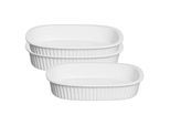 Ritzenhoff & Breker Auflaufformen Bianco 32 x 24 cm 3er Set