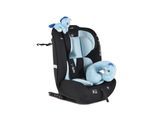 Moni Kindersitz i-Size i-Safe (76-150cm) Isofix, Top Tether, 13-fach verstellbar blau