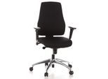 hjh OFFICE Profi Bürostuhl PRO-TEC 200 Stoff mit Armlehnen (höhenverstellbar)