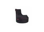 Gaming Sitzsack Classic - Fabric Crimson Thunder (Schwarz/Rot)