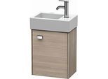Duravit Brioso Waschtischunterbau BR4049R1031 364x239mm, Pine Silver/Chrom, Tür rechts