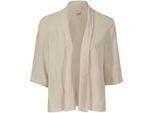 Viskose-Jacke, creme, 42