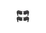 Nuuroo Tui silicone corner protector 4-pack - Black