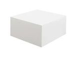 Livetastic Couchtisch , Weiß Hochglanz , Holzwerkstoff , quadratisch , 60x30x60 cm , Wohnzimmer, Wohnzimmertische, Couchtische, Couchtische eckig