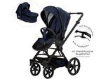 Kombi-Kinderwagen HARTAN "Ivy GTR Outdoor Handbremse", Baby, blau (saphir), Aluminium, Kinderwagen, Made in Germany